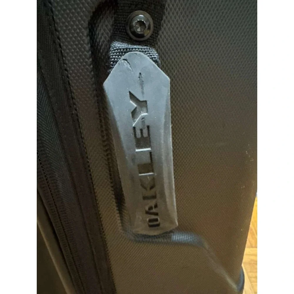 Oakley FP 115L 100% Nylon Rip Stop Travel Luggage Roller Bag Blackout 32.5‎ x 16